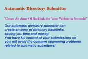 Automatic Directory Submitter (2876)